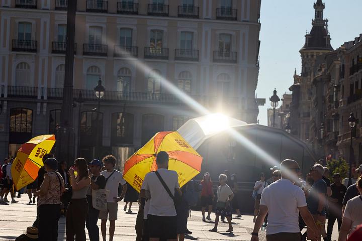 El sol apretando fuerte en España en una imagen de archivo