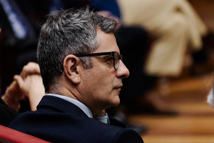 Félix Bolaños, ministro de Justicia, en una imagen de archivo.