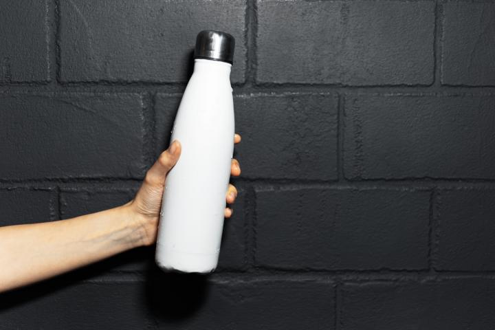Una botella térmica, en una imagen de archivo