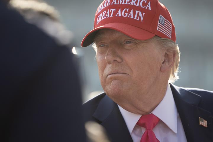 El presidente de EEUU, Donald Trump.