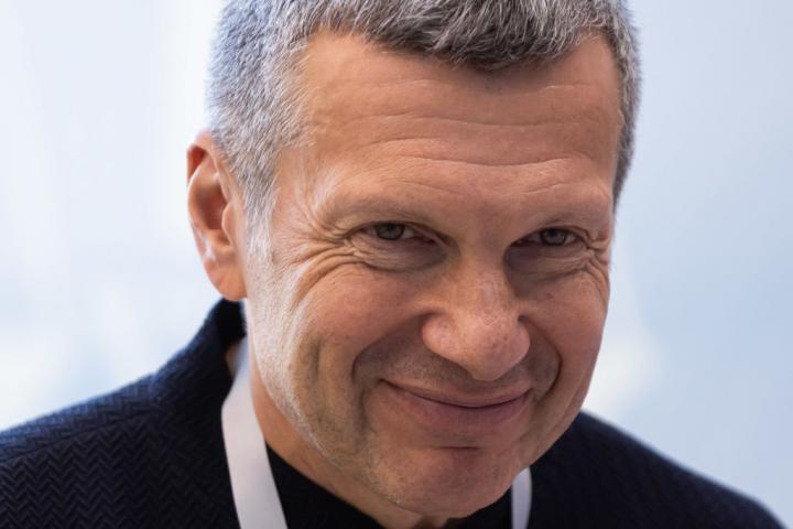 El presentador de televisión, Vladimir Soloviov, en una imagen reciente.