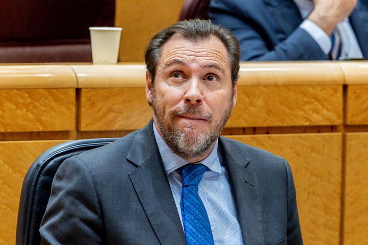 Óscar Puente, en el Senado en una imagen de archivo