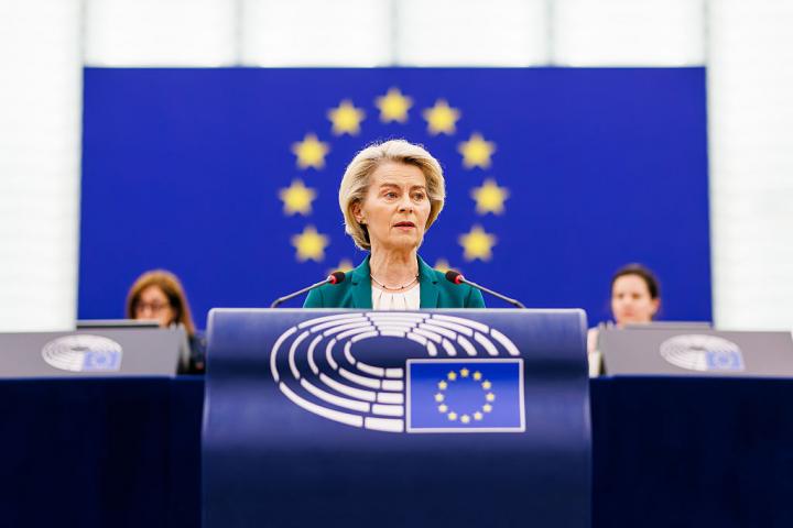 Ursula von der Leyen, presidenta de la Comisión Europea