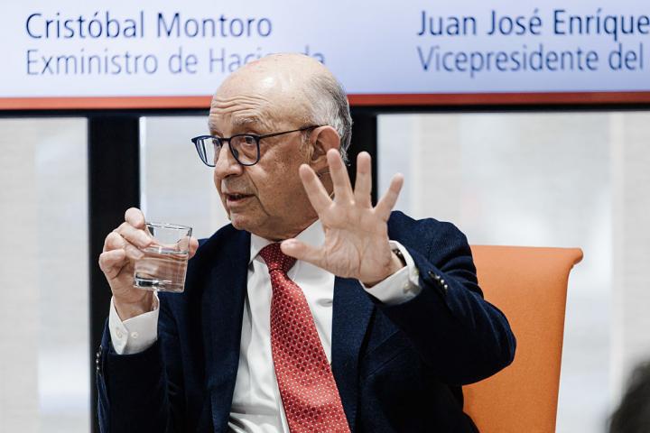 Cristóbal Montoro, durante una intervención en marzo de este año