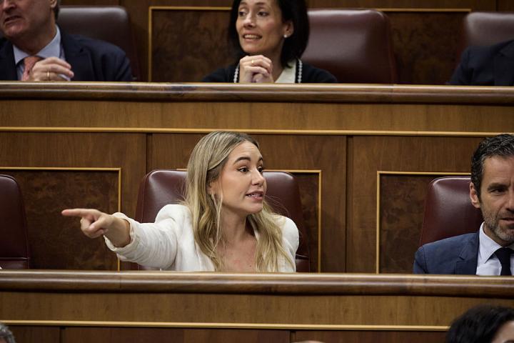 Noelia Núñez, en el Congreso