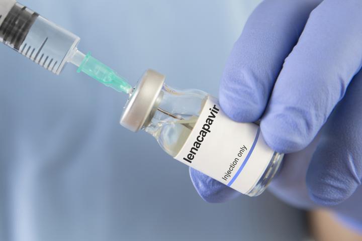 Vial de lenacapavir