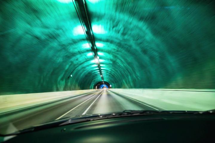 Túnel subterráneo de las islas Faroe