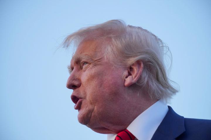 El presidente de EEUU, Donald Trump.