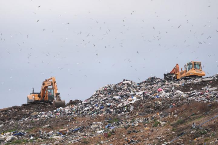Vertedero en Inglaterra en una imagen de archivo