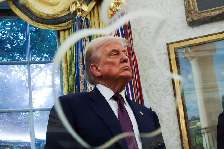 El presidente de Estados Unidos, Donald Trump