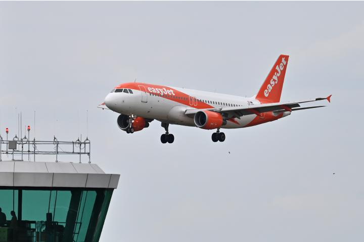 Imagen de archivo de un EasyJet Airbus A320.
