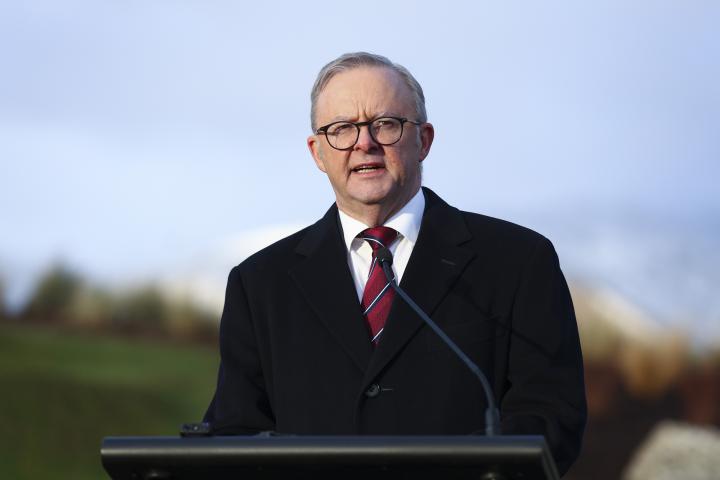 Anthony Albanese, primer ministro de Australia, en una imagen de archivo.