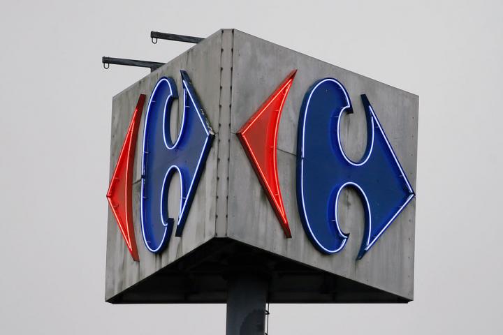 Imagen de archivo de un supermercado Carrefour.