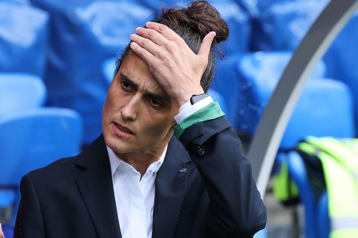 La seleccionadora española, Montse Tomé.