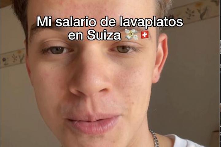 Pablo Casas ha confesado cuánto gana en Suiza como lavaplatos.