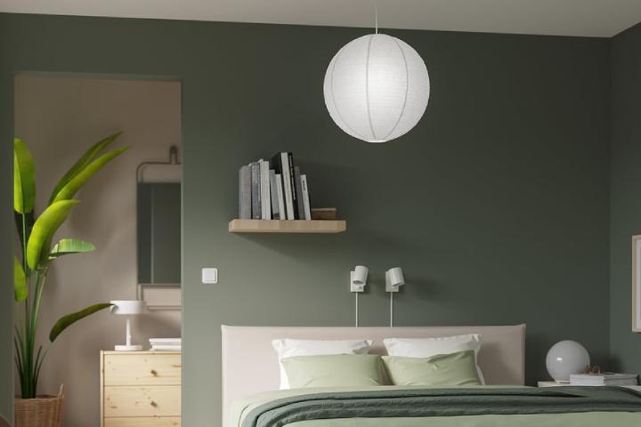 lampara barata ikea papel de arroz