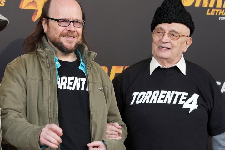 Foto de archivo de Santiago Segura y Tony Leblanc.