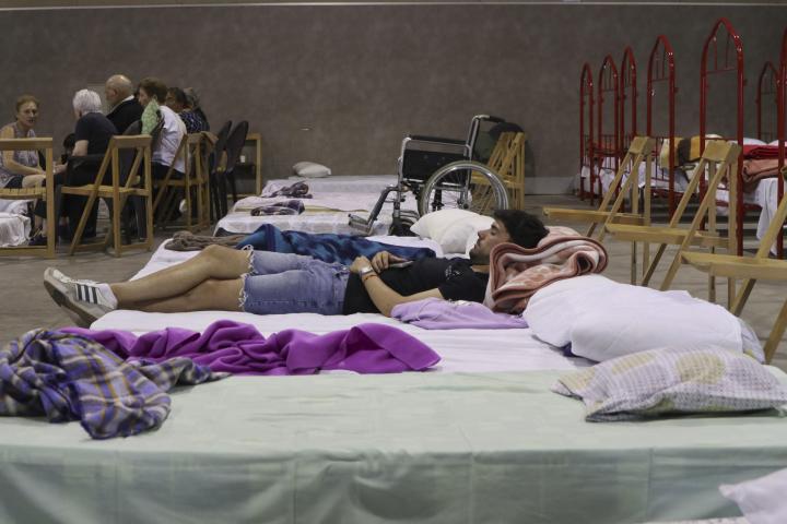 Vecinos de Abejera evacuados por el incendio de Zamora.