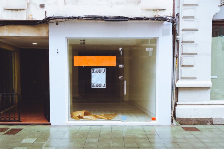 Foto de archivo de un local en alquiler.