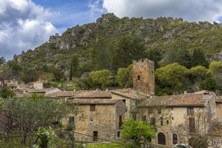 Vista de Saint Guilhem le Desert, en Francia, en una imagen de archivo.