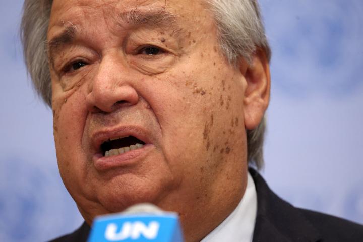 Antonio Guterres, secretario general de la ONU.
