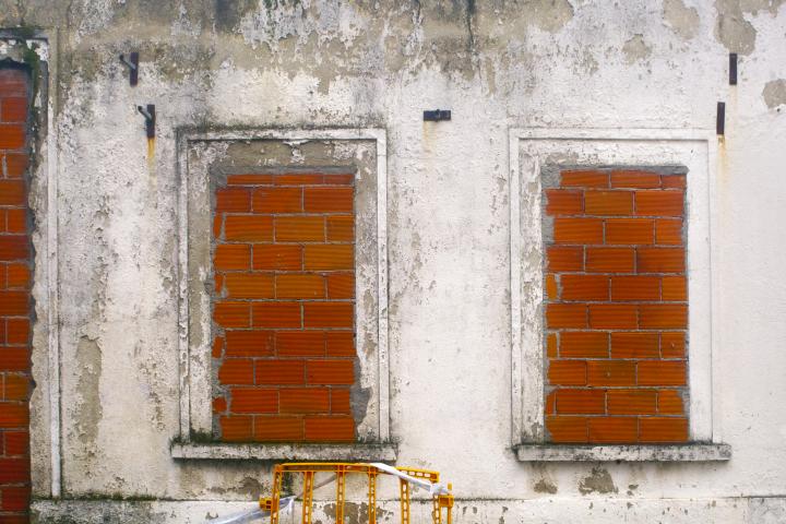 Foto de archivo de una vivienda okupada.