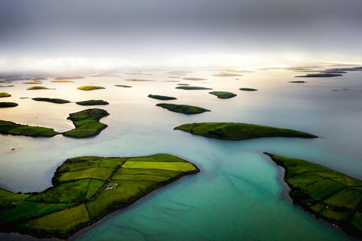 Varias islas de Irlanda, en una imagen de archivo