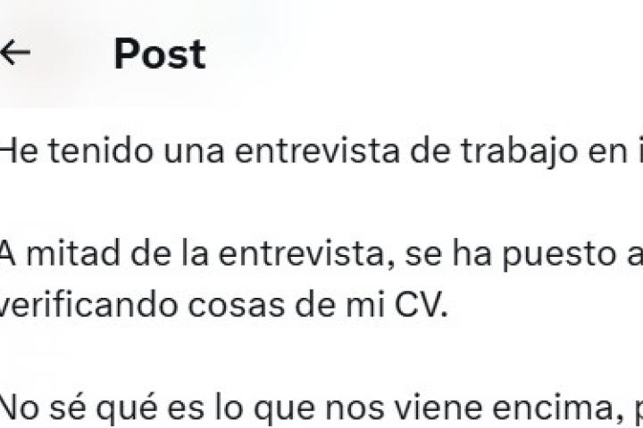 El tuit publicado por @Iriagal