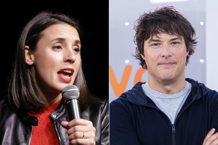 Irene Montero y Jordi Cruz