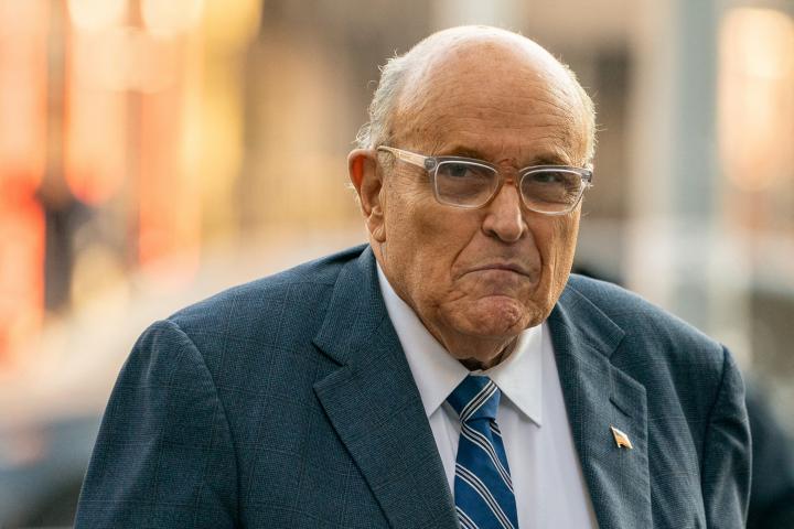 Rudy Giuliani, exalcalde de Nueva York y político republicano.