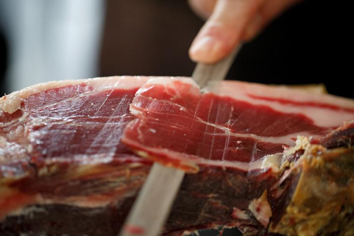 Jamón Cinco Jotas, en una imagen de archivo