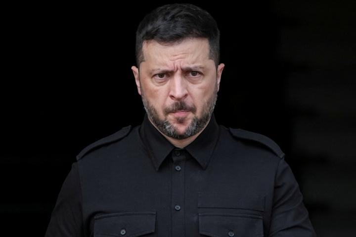 El mandatario ucraniano, Volodímir Zelenski, en una imagen de archivo.