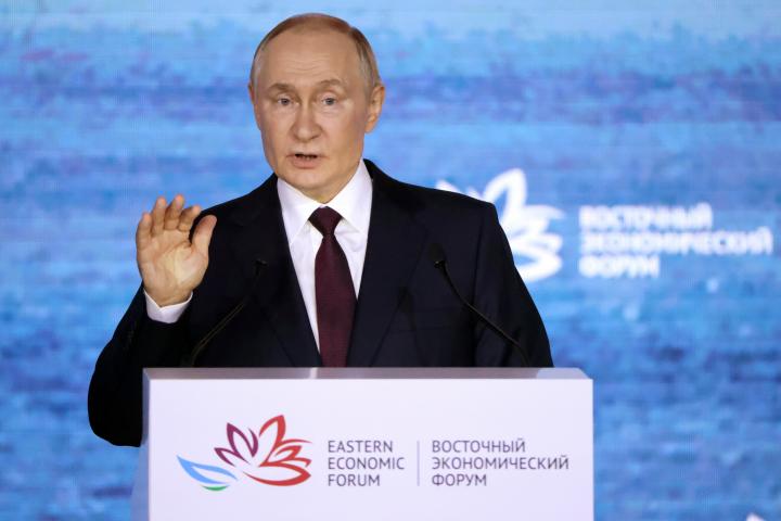 El presidente de Rusia, Vladimir Putin.