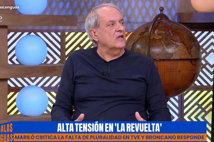 Javier Aroca, en 'Malas Lenguas'.