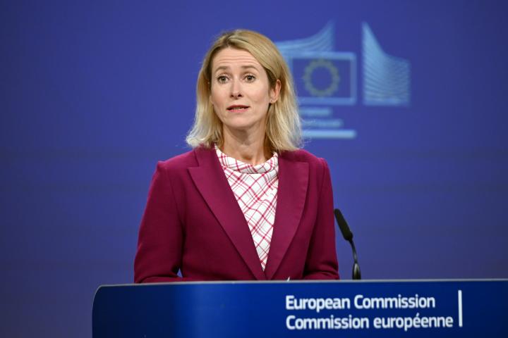 Kaja Kallas, alta representante para la política exterior de la UE, en una imagen de archivo.
