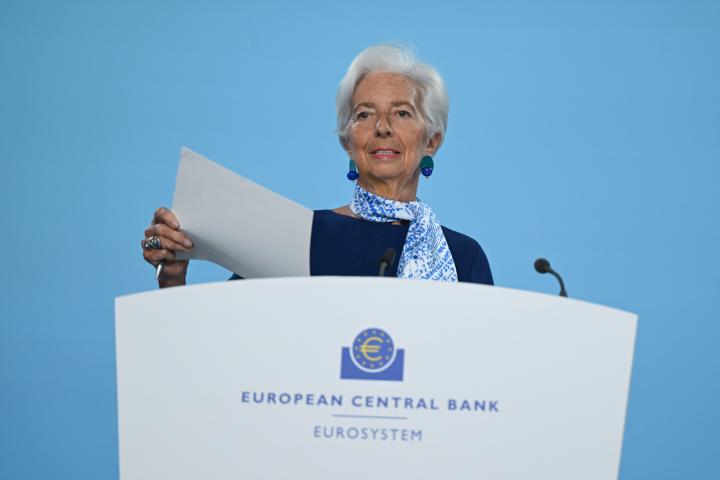 La presidenta del BCE, Christine Lagarde.