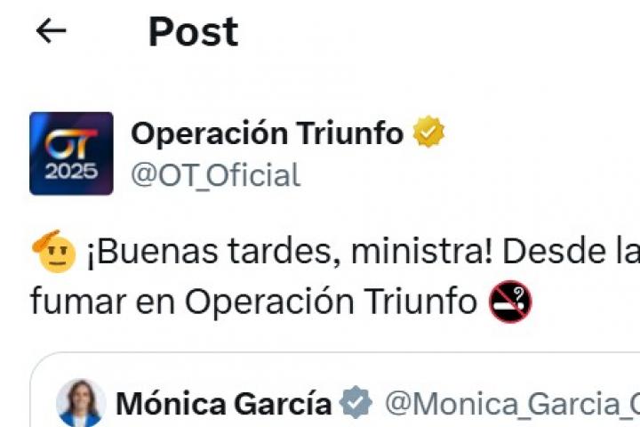 El tuit de Operación Triunfo