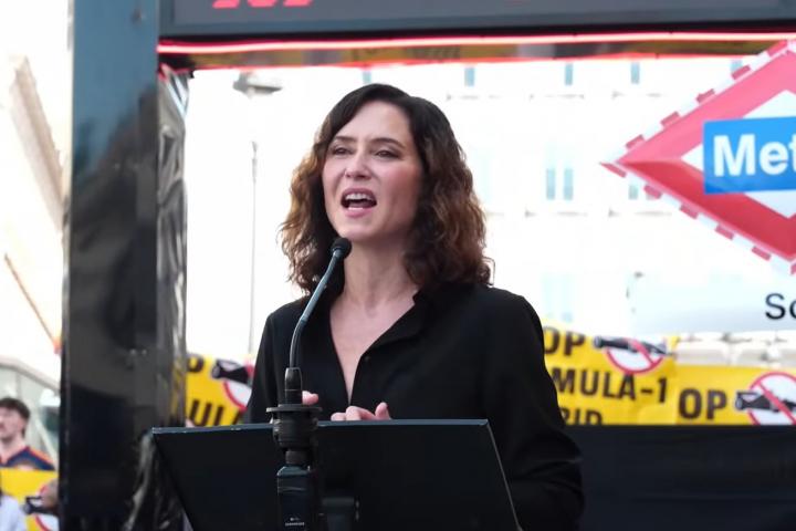 La presidenta de la Comunidad de Madrid, Isabel Díaz Ayuso.