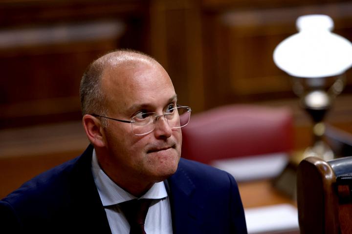 Miguel Tellado, en el Congreso