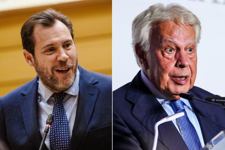 Fotomontaje de Óscar Puente y Felipe González