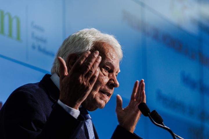 El expresidente del Gobierno Felipe González, en una imagen de archivo en un acto.