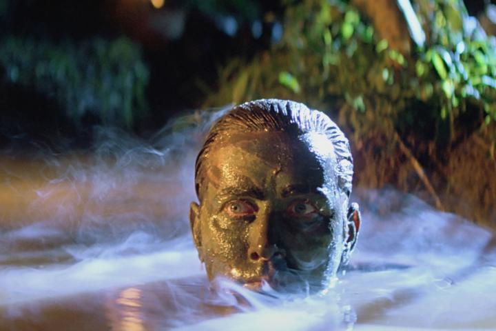 Martin Sheen  como el Capitán Benjamin L. Willard. en Apocalypse Now.