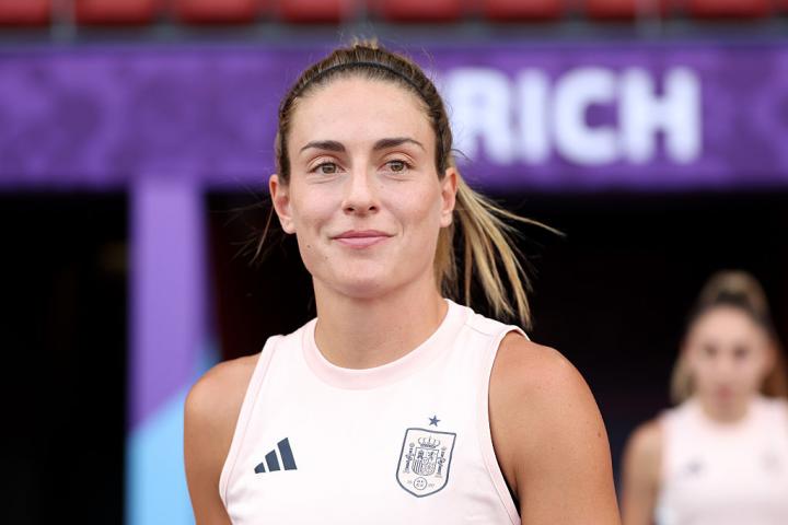 La jugadora del Barça,  Alexia Putellas