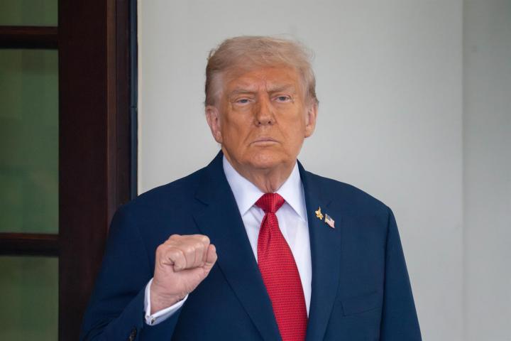 El presidente de Estados Unidos, Donald Trump