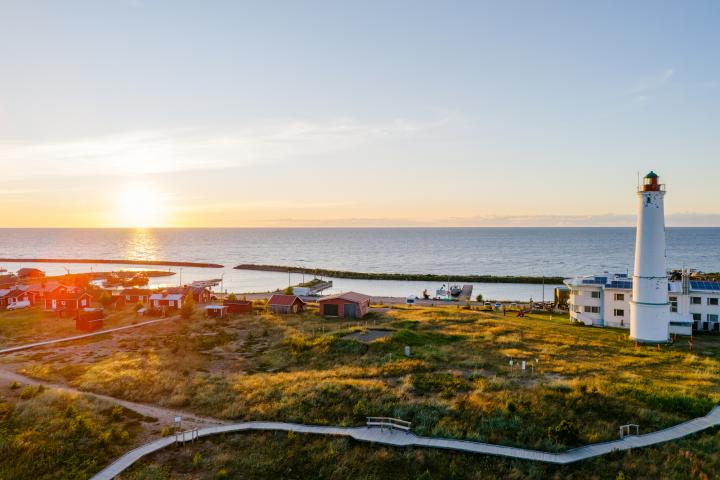 Vista aérea de la isla de Hailuoto (Finlandia)