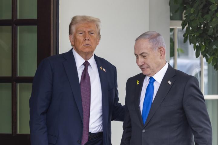 Trump recibe a Netanyahu en la Casa Blanca