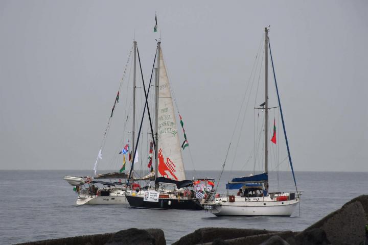 La Flotilla rumbo a Gaza.