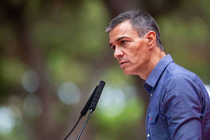 El presidente del Gobierno, Pedro Sánchez.