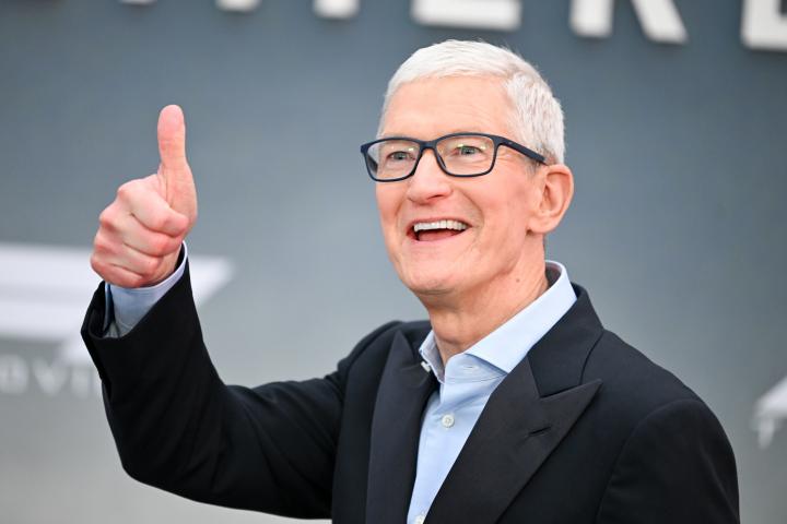 Foto de archivo de Tim Cook, CEO de Apple.
