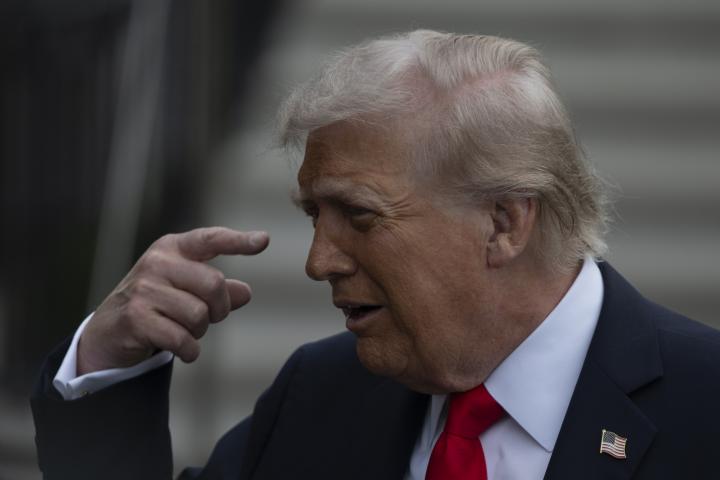 El presidente de EEUU, Donald Trump, en una imagen de archivo.